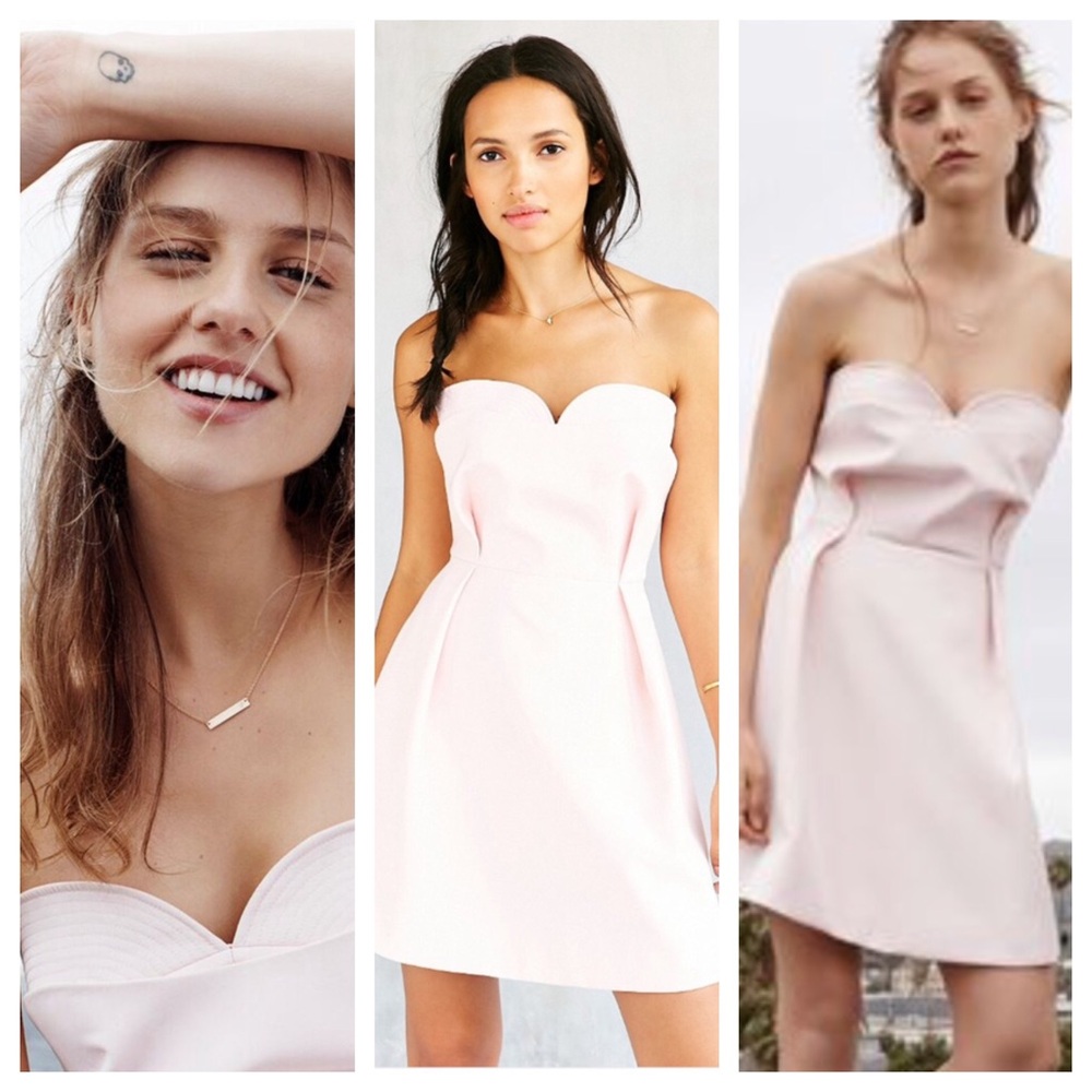 Urban Outfitters "Final Hope" Pink Formal Dress